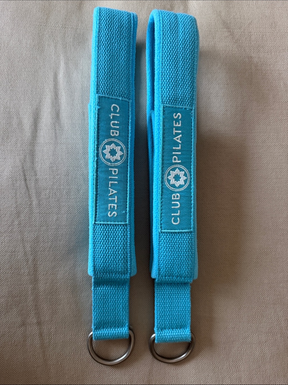 Club Pilates Reformer Straps double loops EUC blue - Picture 2 of 6